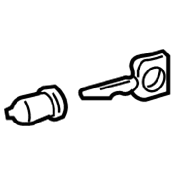 Dodge Sprinter 3500 Ignition Lock Assembly - 5104095AA