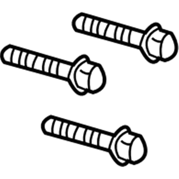 Dodge 6102045AA Pulley Mount Bolt