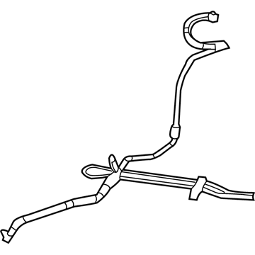 Mopar 4766279AD Power Steering Cooler Tube, Front Mopar 4766279AD Power Steering Cooler Tube, Front