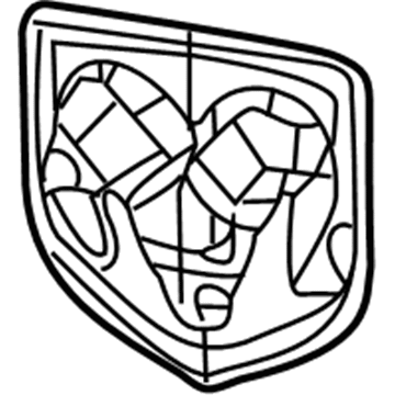Ram 68050754AA Emblem