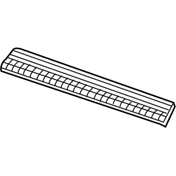 Dodge 1BE49XDVAB Scuff Plate