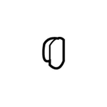 Dodge 6505670AA Cowl Trim Nut