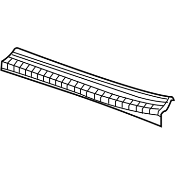 Dodge 1BE45XDVAC Scuff Plate