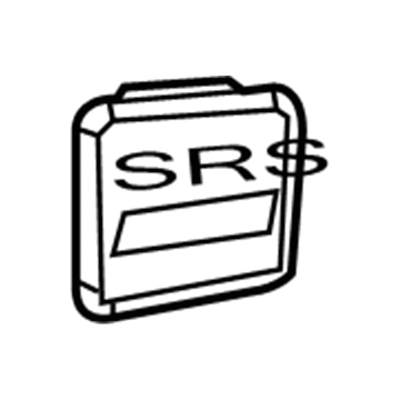 Dodge 1MK90HDAAA Upper Center Pillar Trim Cap