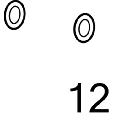 Ram 5011921AA Oil Outlet Tube O-Ring