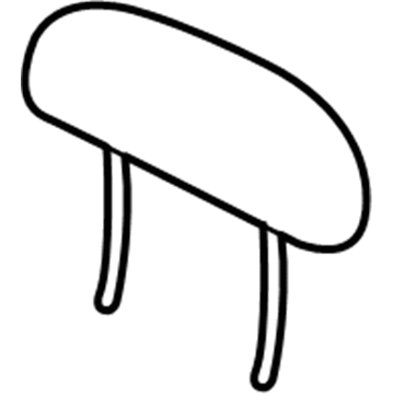 Dodge UR661DVAA Headrest