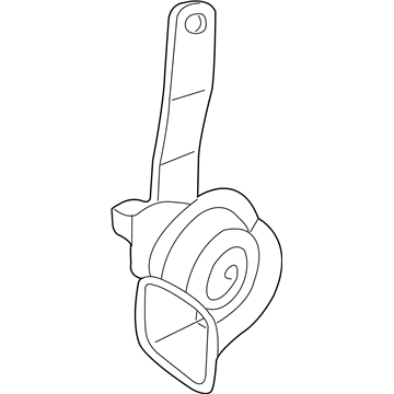 Dodge 4609108AB High Note Horn