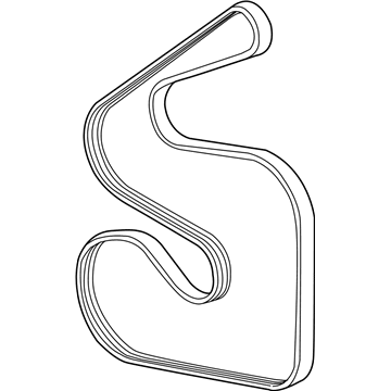 Dodge 4593852AB Serpentine Belt