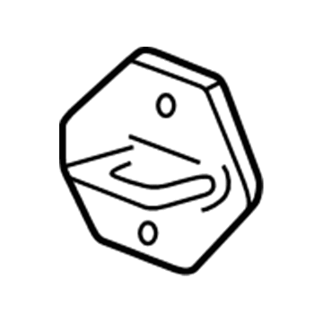 Dodge B3500 Rear Door Striker - 55075909