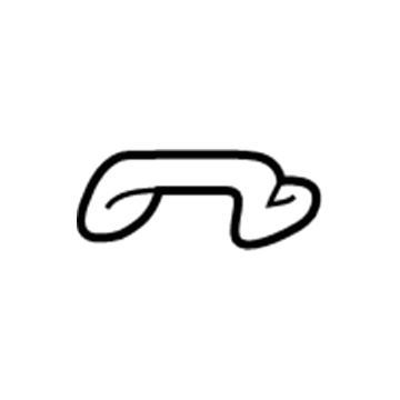 Dodge B3500 Rear Door Striker - 55362119AC