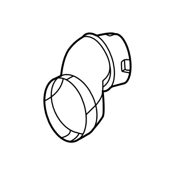 Dodge 68424623AA Air Inlet Duct
