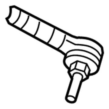 Dodge 5175790AE Outer Tie Rod