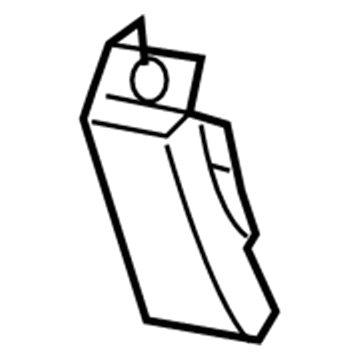 Chrysler 1DK41BDAAA End Cap