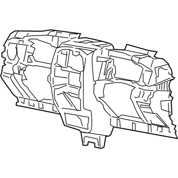Chrysler 1DD141DAAA Instrument Panel
