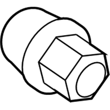 Dodge 6036433AA Wheel Nut