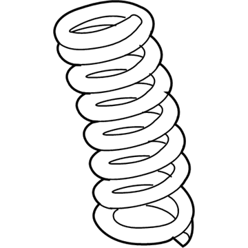 Dodge 4895496AB Coil Spring