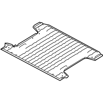 Ram 68590252AA Rear Floor Pan