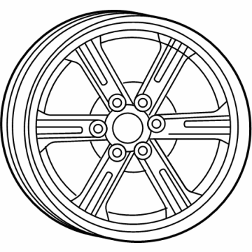 Ram 6GD77SZ0AA Wheel, Alloy