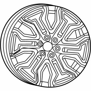 Ram 68564000AC Wheel, Alloy