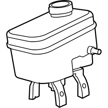 Dodge Brake Master Cylinder Reservoir - 68055208AC