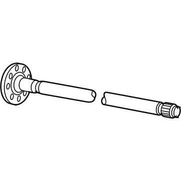 Dodge 5086902AB Axle Shafts