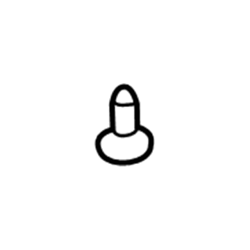 Jeep 6500911 Baffle Rivet