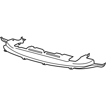 Dodge 68087244AA Air Deflector