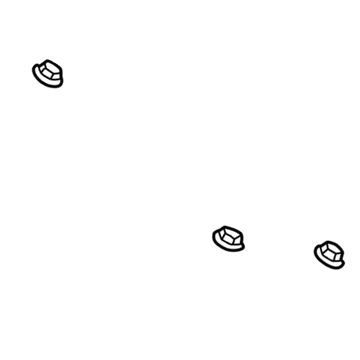 Jeep 6502843 Battery Tray Nut