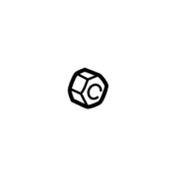 Chrysler MB109029 Axle Nut
