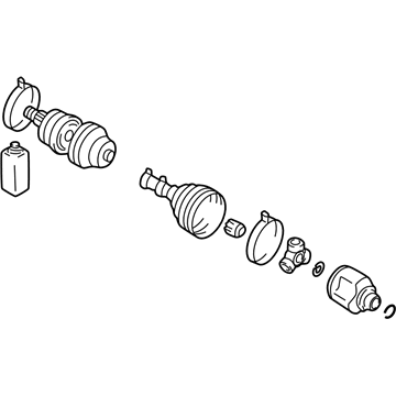 Chrysler MR196766 Axle Assembly