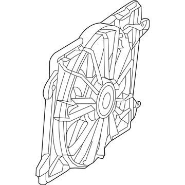 Dodge 68050129AA Fan Assembly