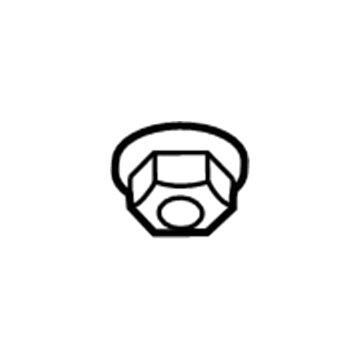 Ram 6506587AA Lower Ball Joint Retainer Nut