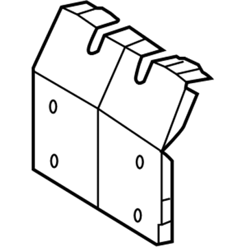 Mopar 5125158AA Bracket, Driver Side