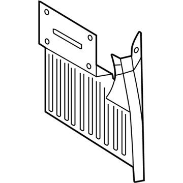 Dodge 5125152AB Splash Guard