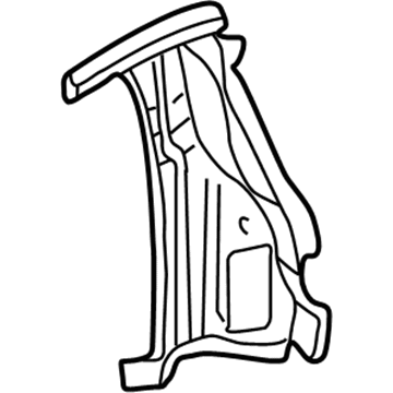 Dodge 55256284AB Rear Pillar