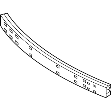 Chrysler 68100209AE Impact Bar