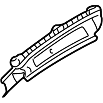 Chrysler MR535373 Roof Rail