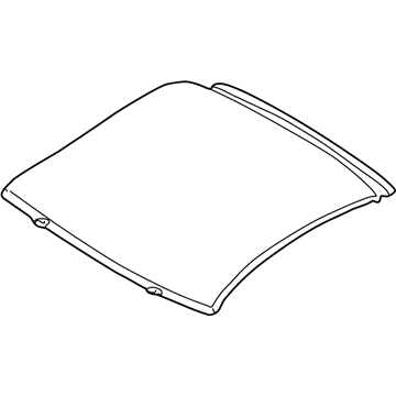 Chrysler MR535484 Roof Panel