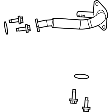 Dodge 4891606AD EGR Tube