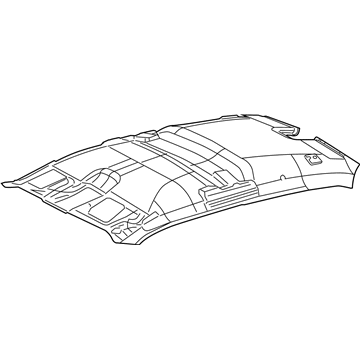 Mopar 6KA87DX9AD Headliner