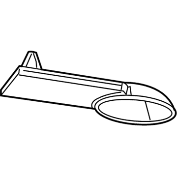 Chrysler 5026468AB Striker Plate