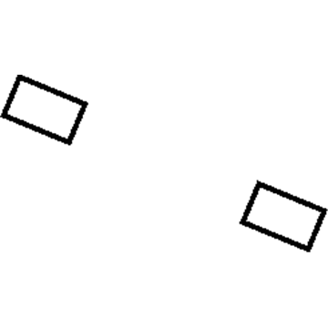 Jeep 55371012AA Air Bag Label