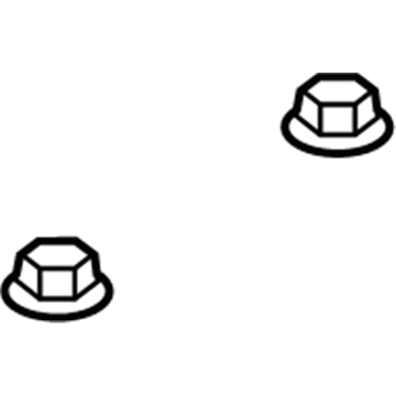 Jeep 6025007 Rod Nut