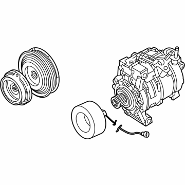 Ram A/C Compressor - 52080490AA