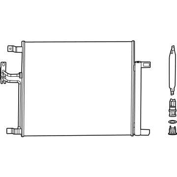 Ram A/C Condenser - 68592058AA