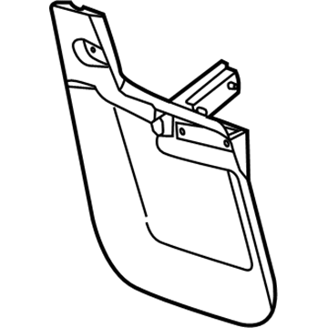 Ram 1ZP12JXWAA Mud Guard