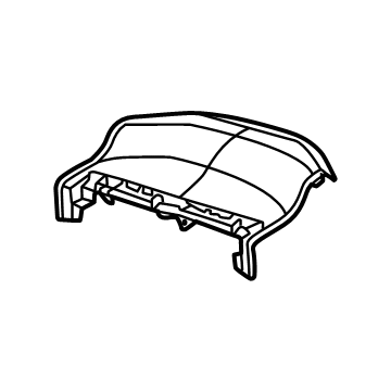 Mopar 6MW63TX7AC Rear Trim, Black