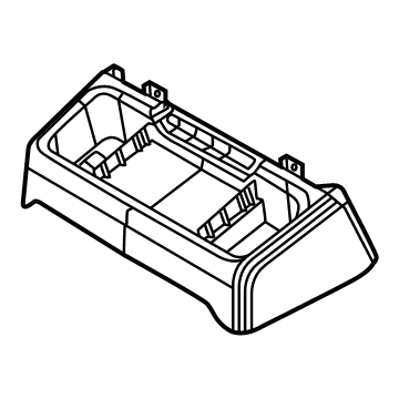 Mopar 5ZF53TX7AB Compartment, Black, Front