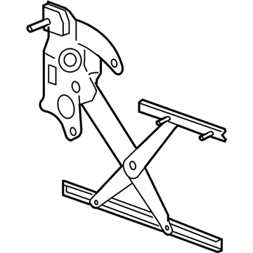 Dodge Window Regulator - 55276207AD