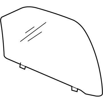 Dodge 55276600AE Door Glass